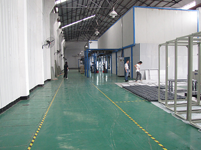 長(zhǎng)海現(xiàn)代廠房一角