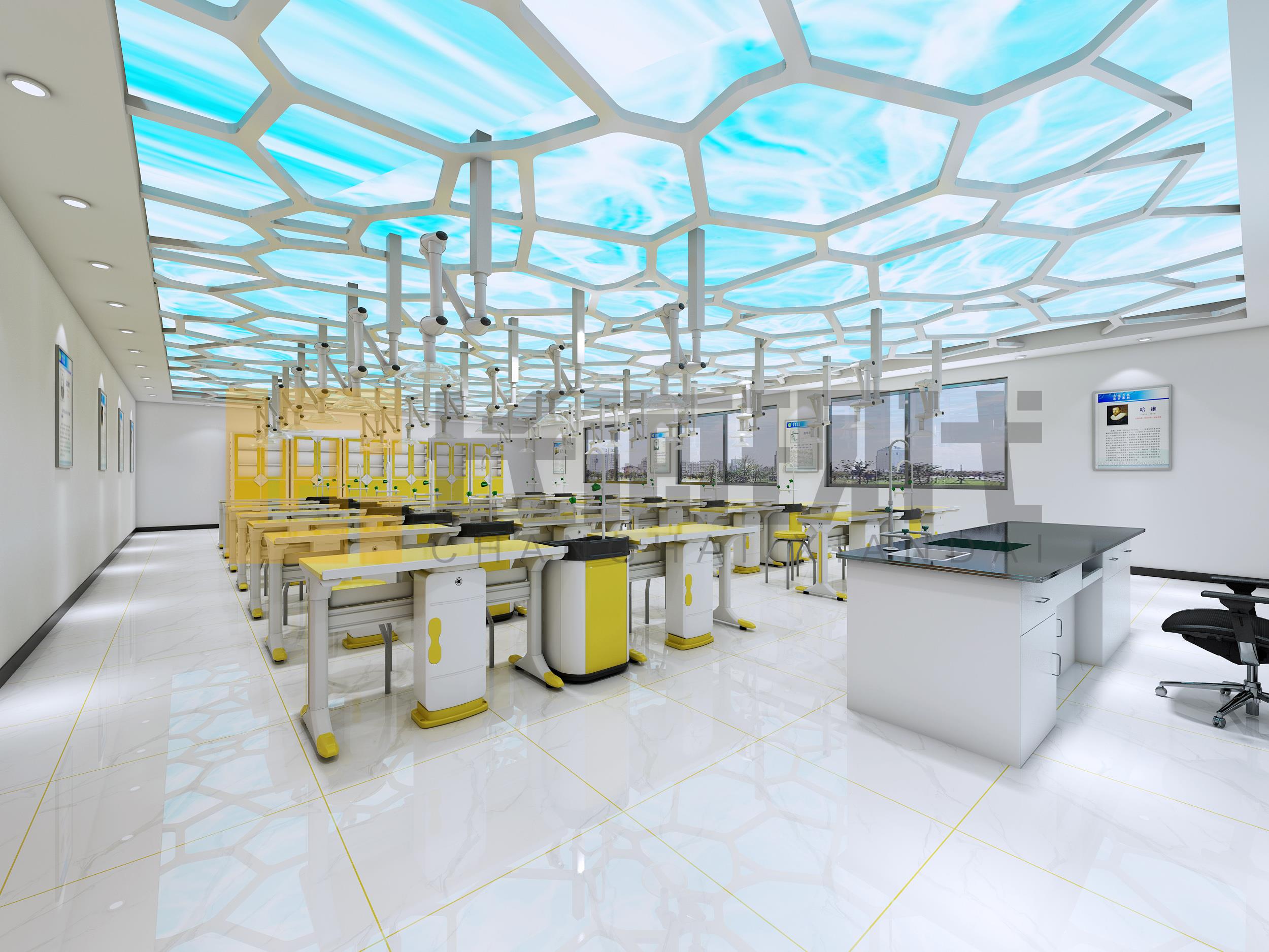 化學(xué)實驗室（上排風(fēng)）(1)